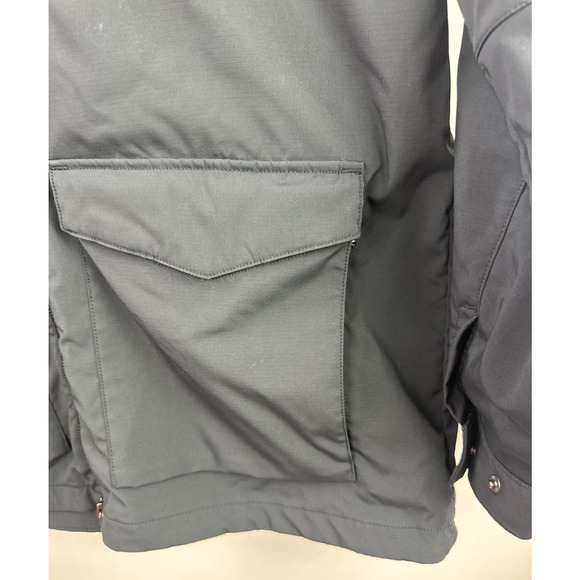 Eddie Bauer Jacket Travex Black Full Zip Hooded Hiking Cargo Men's TL Large Tall - Picture 7 of 12